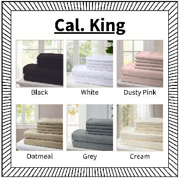 2100 Series - Assorted - 6pc - Cal. King